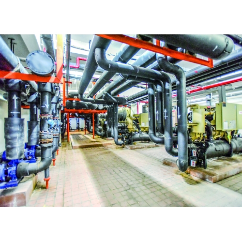 如皋市龍游湖外國(guó)語學(xué)校（空調(diào)泵房02）